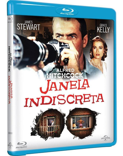 Janela Indiscreta - Blu-ray - James Stewart - Hitchcock