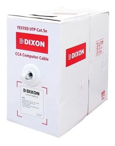 Dixon 3050 Cat5e Rollo De 305 Metros Utp Interiores