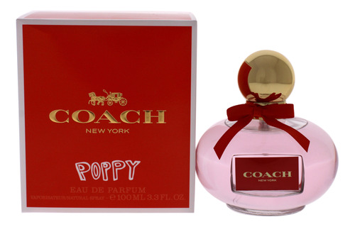 Perfume Coach Poppy Eau De Parfum Para Mujer, 100 Ml