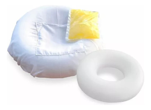 Almohadon Dona Redondo Antiescaras +regalo Gel Frio-calor