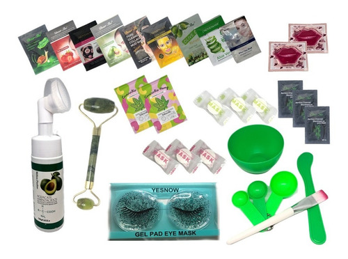 Imagen 1 de 2 de Mochila Kit Skin Care / Mascarillas, Parches Y Rodillo M1