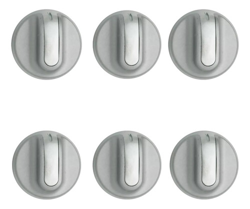 6 Perillas Orginal Cocina Electrolux Modelo Ec56bft