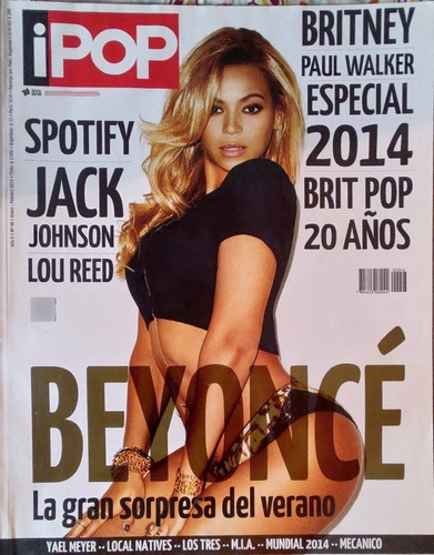 Revista Ipop N°46 Año 2014 Beyoncé (aa373