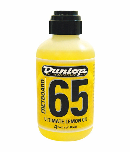 Jim Dunlop 6554 Lemon Oil Limpia Trastes Neck Aceite Limon