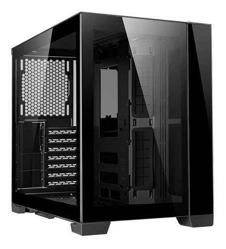 Gabinete Lian Li O11 Dynamic Mini Redragon Edition Preto