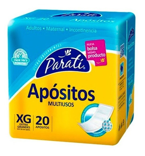 Apositos multiusos Parati talla XG por 20 unidades