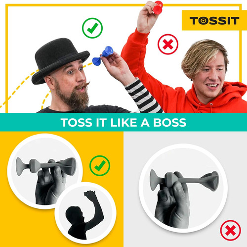 Juego Tossit Dardos Con Ventosa, Juego De Lanzar Familia ...