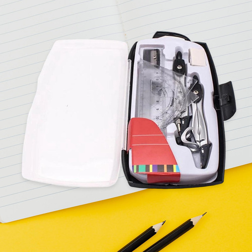 Matemáticas Geometría Kit Transportador Brújula