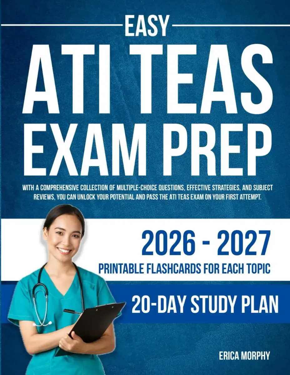 Livro Easy Ati Teas Exam Prep: Multiple-choice Questio - Ing