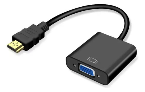 Adaptador Convertidor Hdmi A Vga Full Hd 1080p