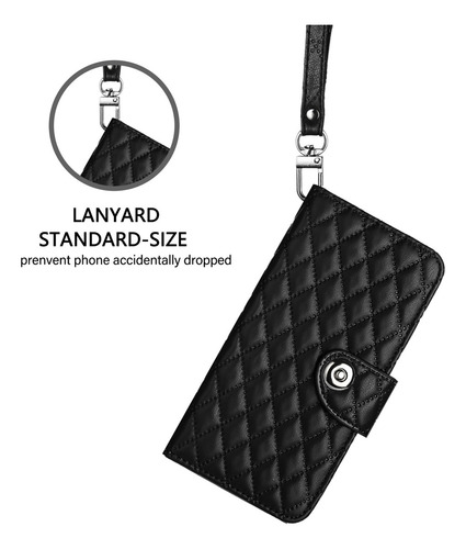 Z Funda De Piel Tipo Cartera Para Motorola E15 E14 E13