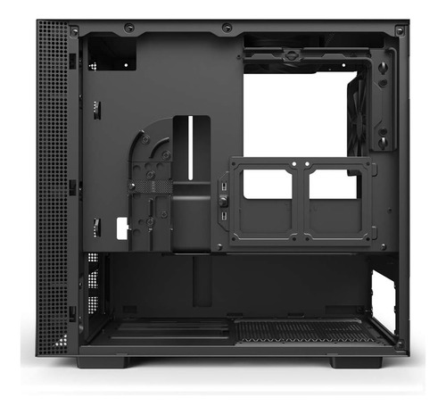 Gabinete Mini-ITX preto Nzxt H210 Ca-H210b-b1