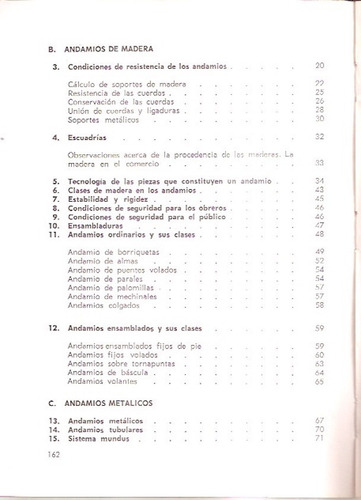 Andamios Apeos Y Entibaciones (Usado)