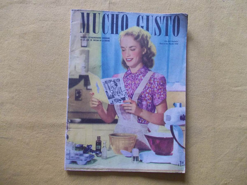  Revista  Mucho Gusto Nº Extraordinario Año 1950 (1/6 )