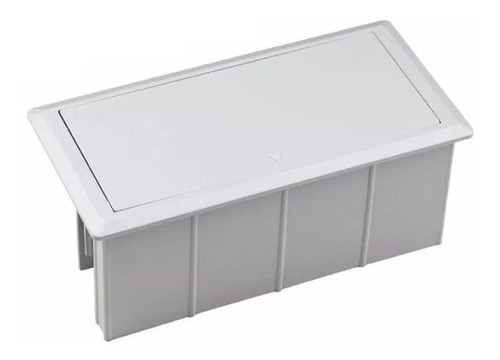 Caixa Tomada Para Mesa 4 Tomadas 10a Escritorio Compacta