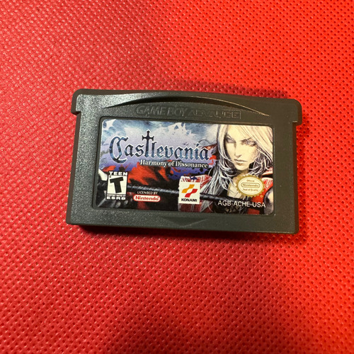 Castlevania Harmony Of Dissonance Game Boy Advance Gba