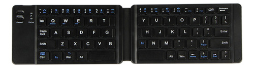 Teclado Bluetooth Plegable Teclado Inalámbrico Mini Bt Portá