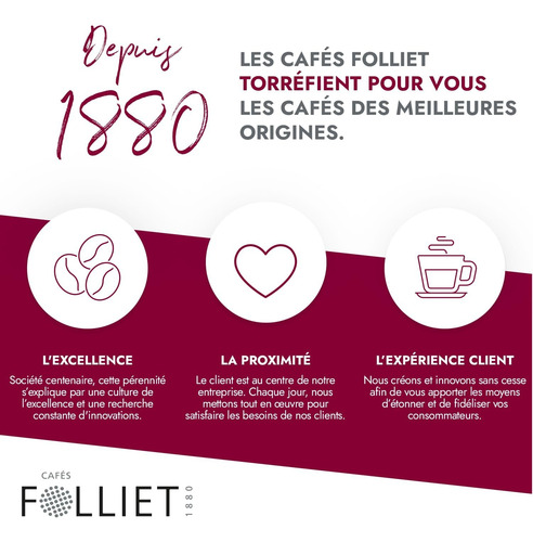 Café Instantáneo Soluble Sobre Individual De Francia Folliet