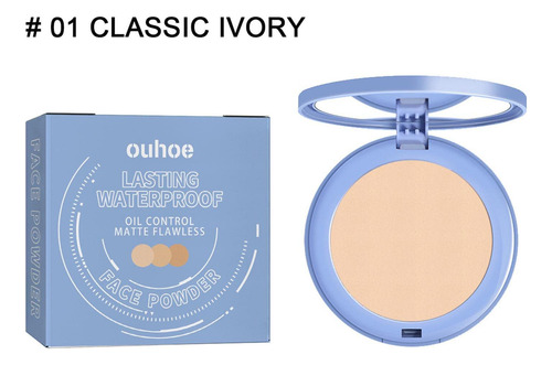 Polvo Compacto Mate,maquillaje En Polvo Fijador - Cosmética