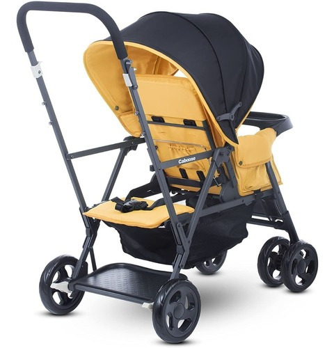 Carriola Doble Joovy Caboose Ambar Color Amarillo Color del chasis Negro