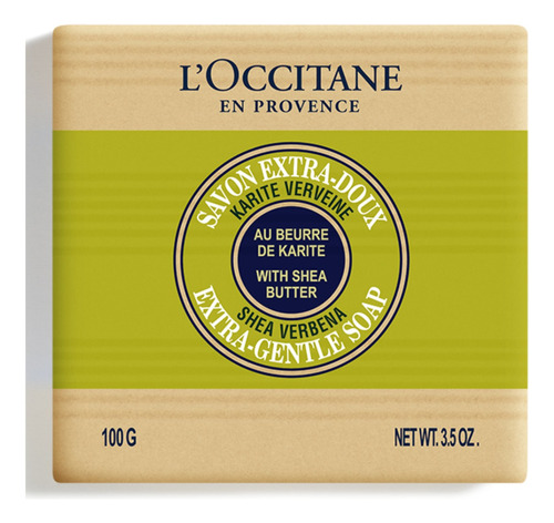 Savon Extra Doux Karité Verveine 100g L'occitane