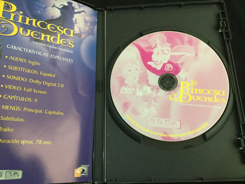 La Princesa Y Los Duendes Dvd (Usado)