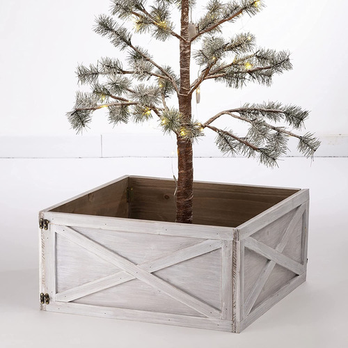 Falda De Madera Para Árbol De Navidad