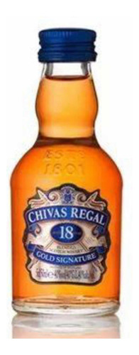 Miniatura Whisky Chivas 18 Anos 50ml