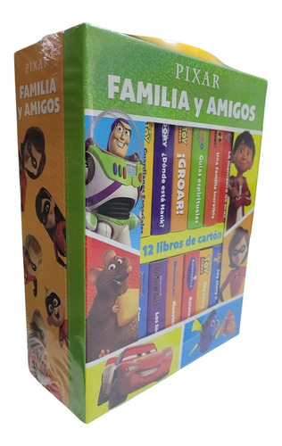 Pixar Familia Y Amigos! 12 Libritos