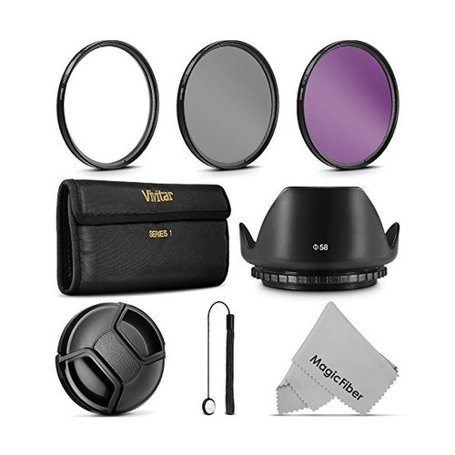 58mm Filtro Profesional Kit De Accesorios (kit De Filtros Vi