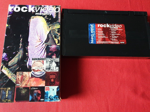 Video Vhs Rock Video Monthly Heavy Metal June 1994