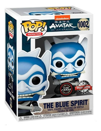 Blue Spirit Chase Avatar La Leyenda De Aang Por Funko Pop