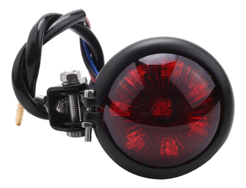 Luz Trasera De Freno Estilo Cafe Racer Ajustable, Color Rojo