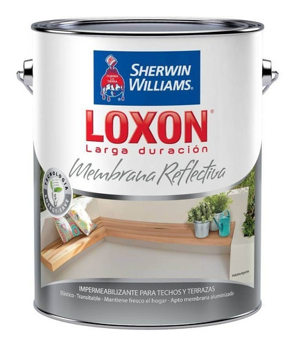 Loxon Larga Duración Membrana En Pasta Reflectiva X 5 Kg