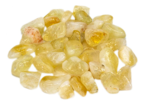 100g De Pedra Rolada De Citrino Natural