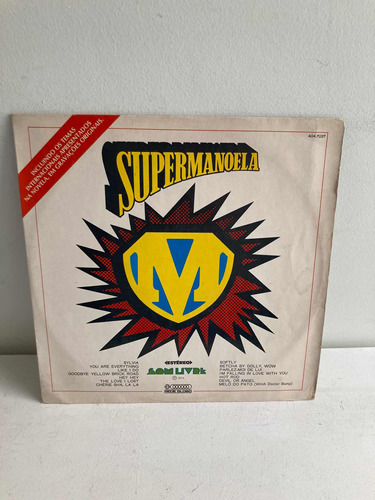 Lp Supermanoela Internacional 1974