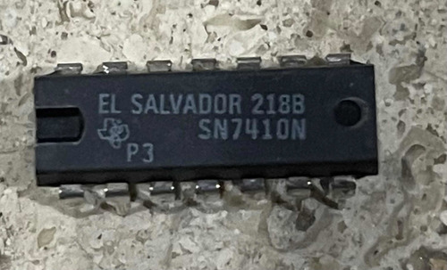 2pcs Sn7410n Ci Triple Compuerta Nand De 3 Entradas 7410