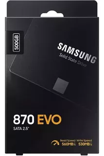 Disco Solido Ssd Samsung 870 Evo 500gb Notebook Pc Fact A