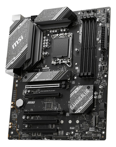 Tarjeta Madre Msi B760 Gaming Plus Wifi Lga1700 Ddr5 Atx