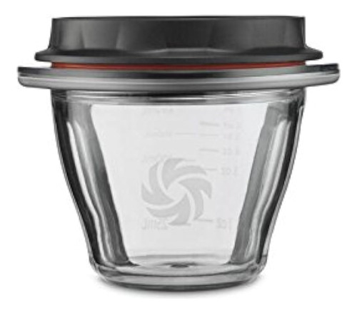 Vitamix Ascent Series Cuencos Mezcladores, 8 Oz. Con Self-de