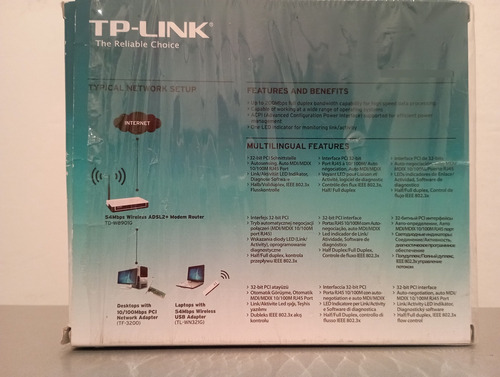 Tarjeta Red Tp-link Tf 3239dl Pci 10/100