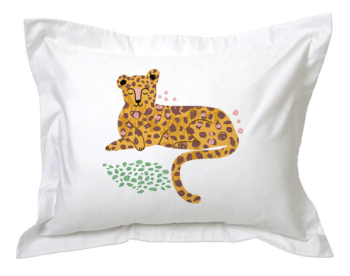 Funda De Almohada Jungla - Tuyo Print - 100% Algodón