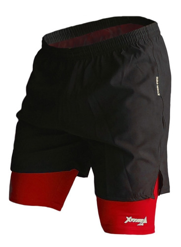 Imagen 1 de 4 de Short Deportivo Hombre Runner Con Licra