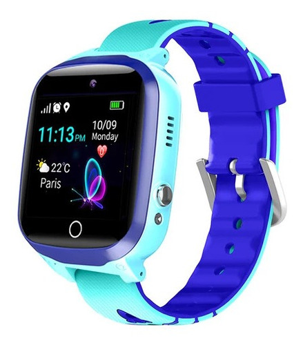 Smartwatch Para Niños Impermeable 2g Azul