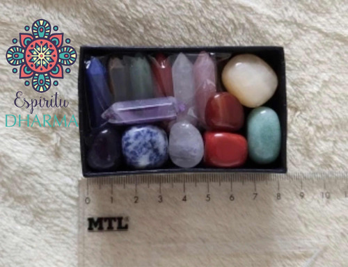 Siete Chakras Piedras Naturales Reiki - Espiritu Dharma
