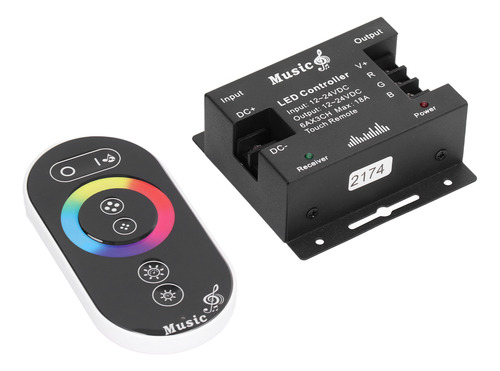 Controlador Led, Controlador Táctil De Música, Alta Sensibil