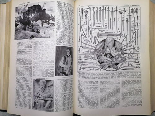 Enciclopedia Larousse Universal Ilustrado 3 Tomos Pasta Dura (Usado)