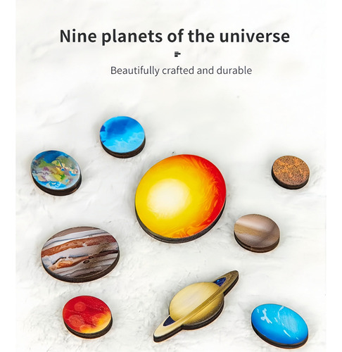 Montessori Planet Puzzle Juguetes For Niños