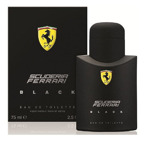 Perfume Scuderia Ferrari Black 2.5 Oz (75 Ml)