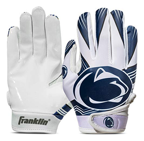 Guantes De Receptor De Fútbol Franklin Sports Penn State You